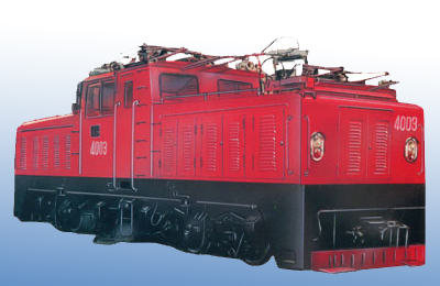 ZL40-7.9/750-1 Mining Electric Locomotive With Erect Power Transmission Line